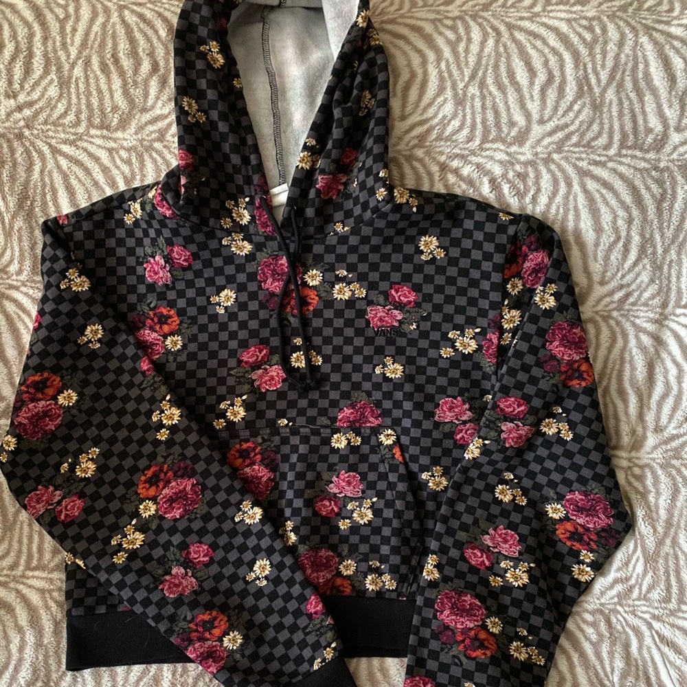 Vans crop hoodie